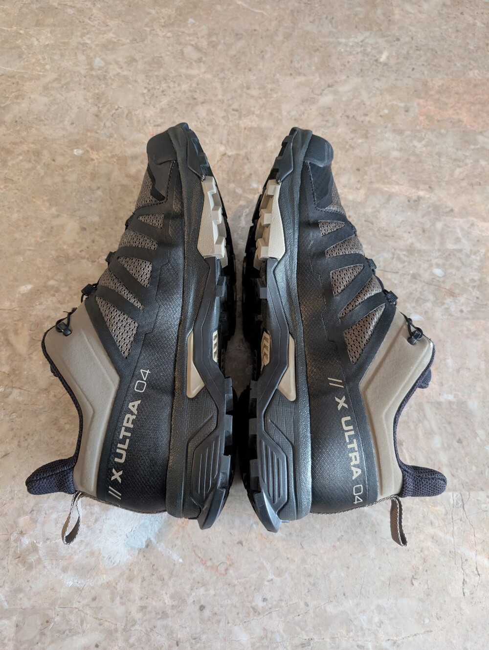 Salomon X Ultra 4 Low Bungee Cord Black Low Hiking Shoes #413859 Men's Size 11 - Picture 11 of 14